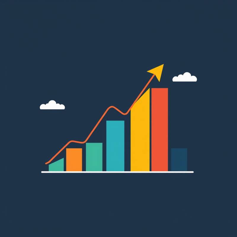 Graphique montrant l'augmentation du trafic web grâce à la stratégie SEO mise en place pour 'Sport & Forme'